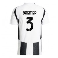 Camisa de Futebol Juventus Gleison Bremer #3 Equipamento Principal 2024-25 Manga Curta